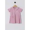 U.S.POLO ASSN.KIZ BEBEK ELBİSE - SOFT PEMBE