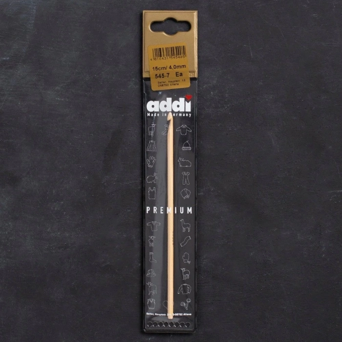 Addi Bambus 4mm 15cm Bambu Yün Tığ - 545-7