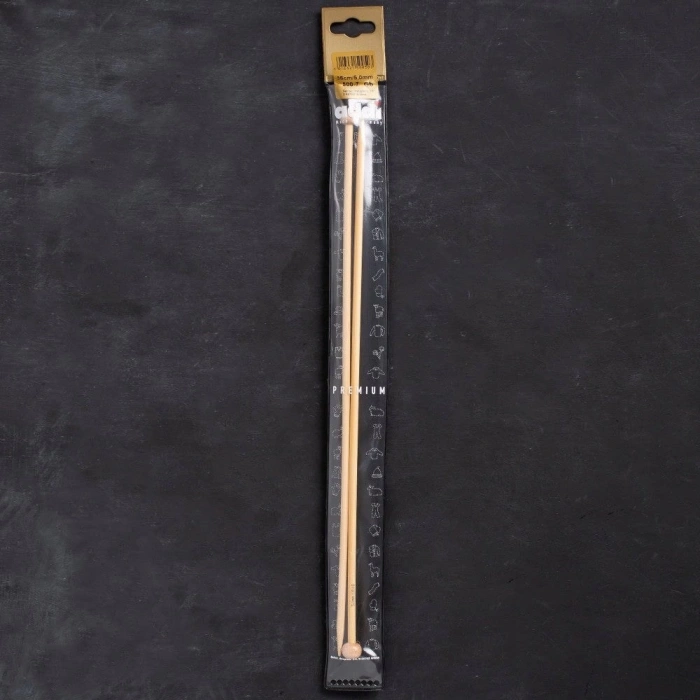 Addi Bambus 5mm 35cm Bambu Örgü Şişi - 500-7