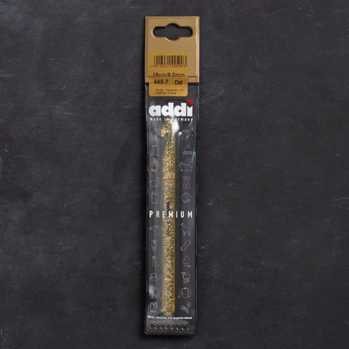 Addi Champagner 9mm 15cm Plastik Simli Yün Tığ - 4