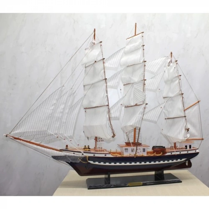 Ahşap Yelken Gemi Model 4