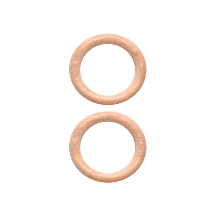 Amigurimi Ahşap Halka 7 cm 2li