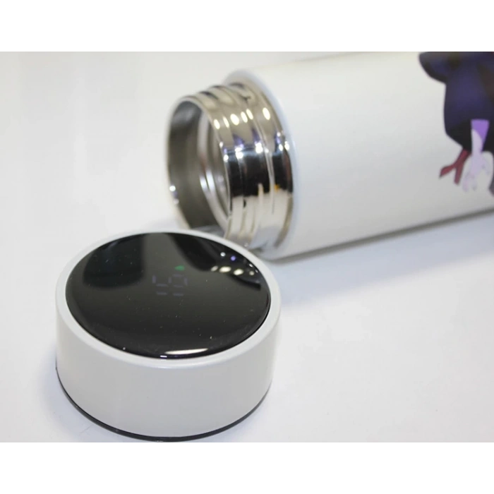 Anime Baskılı Digital Göstergeli Termos 500 Ml Alk381