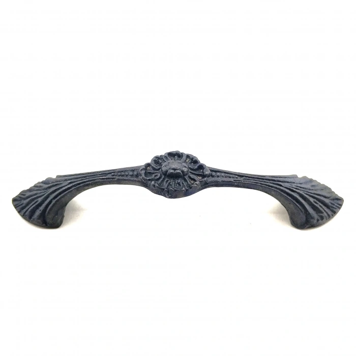 Antika Tarz Dekoratif Pirinç Göz Mobilya Kulbu - 21x127 Mm, Oksit