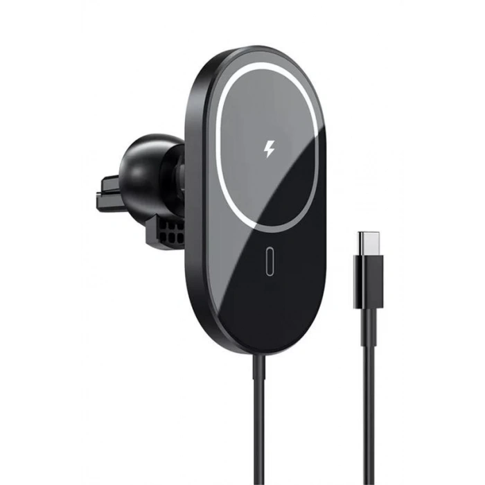 Buffer® 15w Mıknatıslı Takılabilen Hızlı Şarj Tüm Cihaz Ve Araçlara Uyumlu Araç İçi Şarj Cihazı