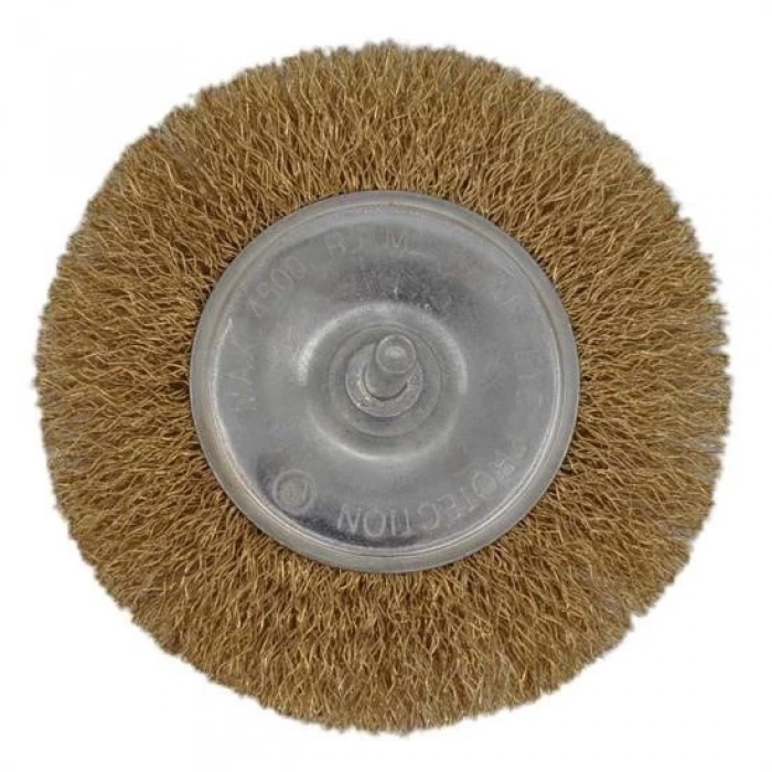 BUFFER® 6lı Pimli Tel Fırça Seti Pas Yağ Kir Boya Yapışkan Çözücü