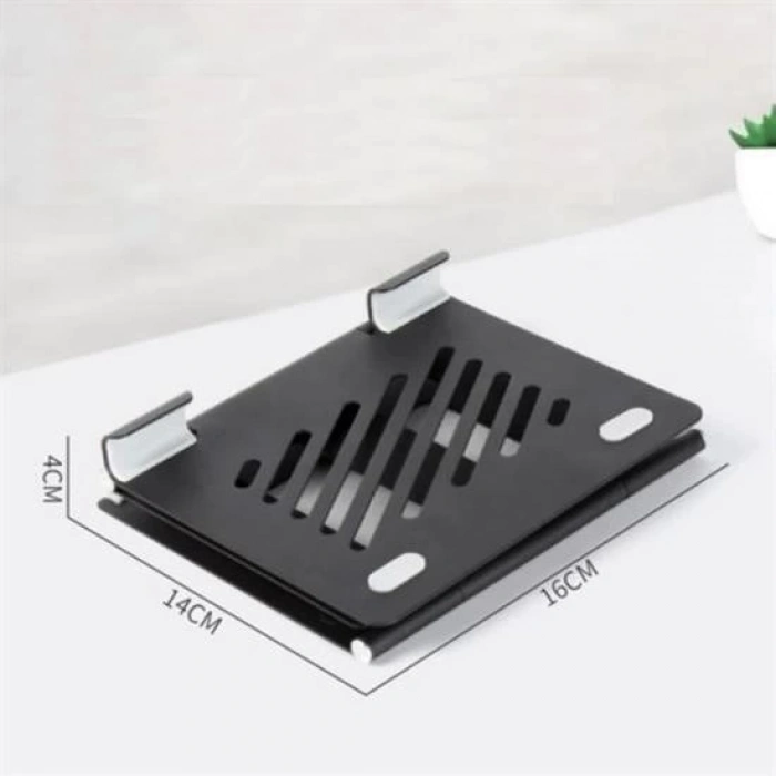 Buffer®  Ayarlanabilir Metal Dizüstü Destek Tabanı Katlanabilir Taşınabilir Laptop Sehpası Standı