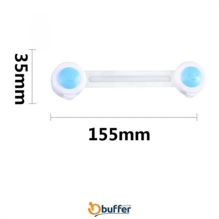 BUFFER® Bebek ve Çocuklar İçin Dolap Çekmece Emniyet Güvenlik Kilidi