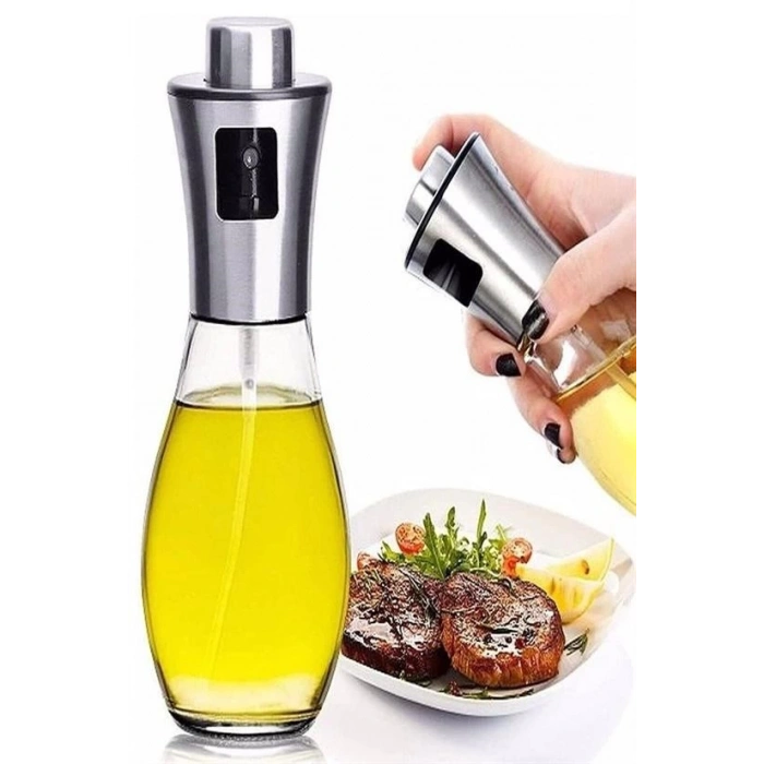 BUFFER® Çok Amaçlı Spreyli Sızdırmaz Cam Şişe Yağdanlık Limon Sirke Sos Püskürtücü Dağıtıcı Sprey