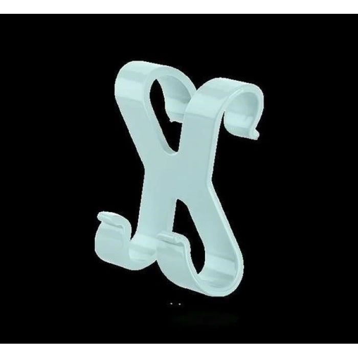 BUFFER® Hang it Pratik Kolay Taşımabilir Havlupan 2 Kancalı Banyo Askısı