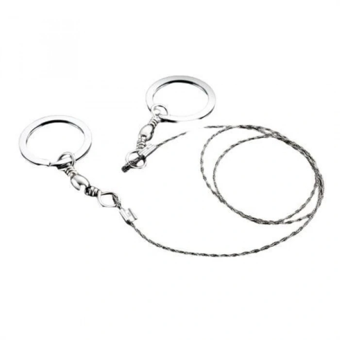 BUFFER® Karavanda ,Kampda  Taşınabilir Mini  Zincir  Cep Testeresi Dişli Tel Ahşap Plastik Metal Kes