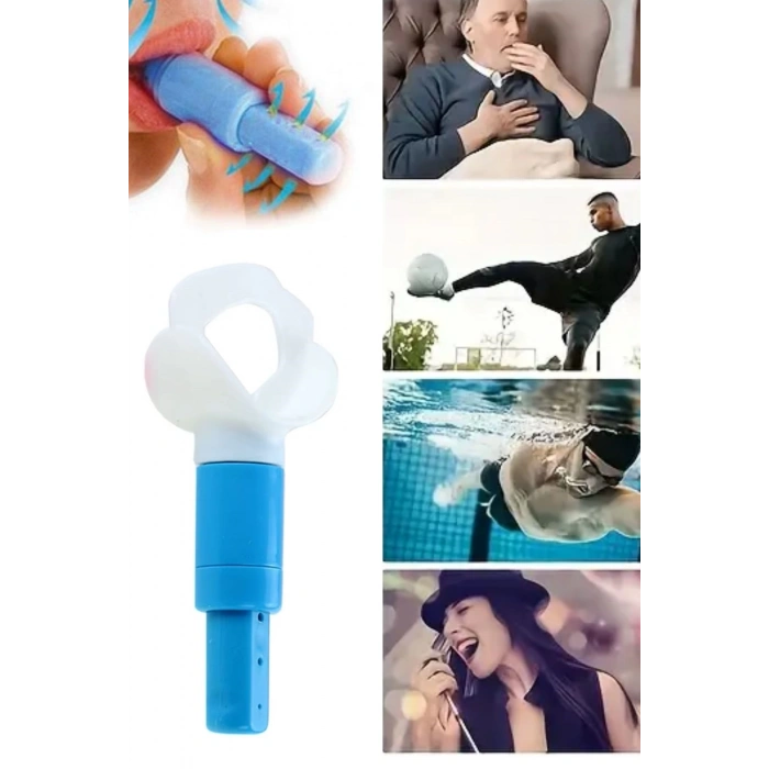 BUFFER® Taşınabilir Karın Kası Çalıştırıcı Solunum Egzersiz Eğitmeni Nefes Egzersiz Aparatı