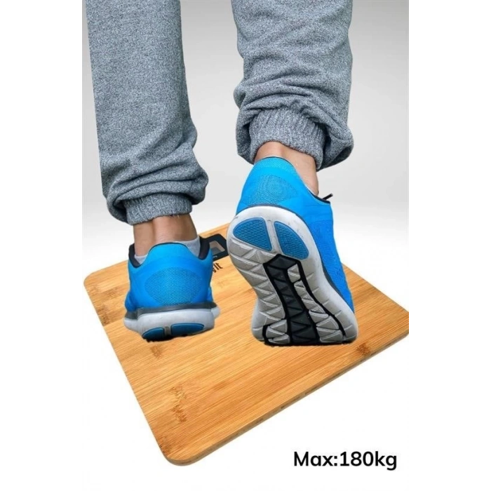 BUFFER® Techfit Bambu Banyo Baskülü Yüksek Hassasiyetli Darbelere Dijital Dayanıklı Terazi Tf 1065 M