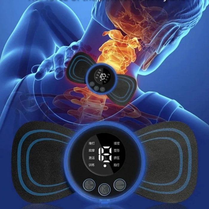 BUFFER® Titreşimli USB Şarj Aletli Mini Elektrikli Kelebek Masaj Aleti