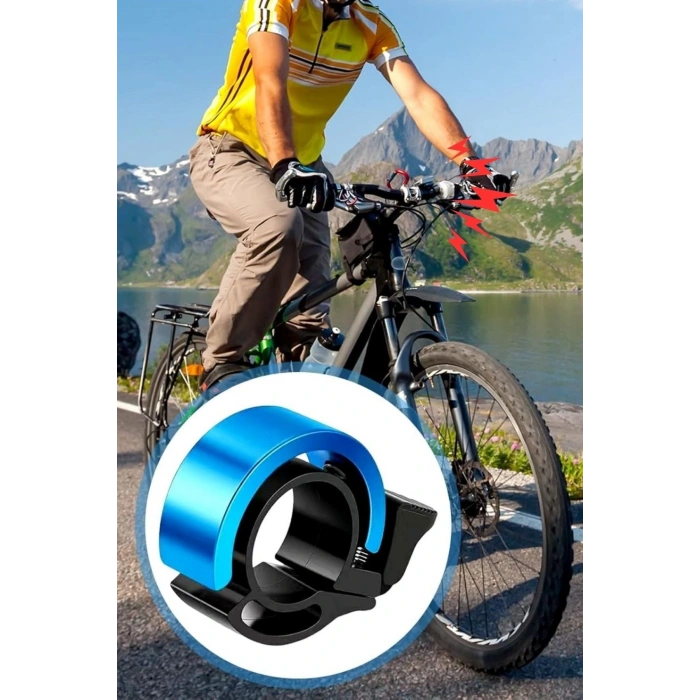 BUFFER® Ultra-Yüksek Sesli Alüminyum Alaşımlı Bisiklet Zili