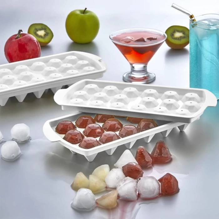 Elmas 18 Bölmeli Buz Kalıbı