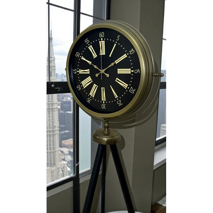 Eskitme İhtişam Tripod Ayaklı Saat