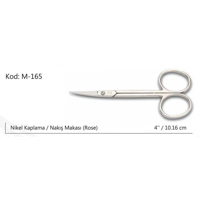 Europe Nakış Makası Süper Kalite No:4 10,16 Cm