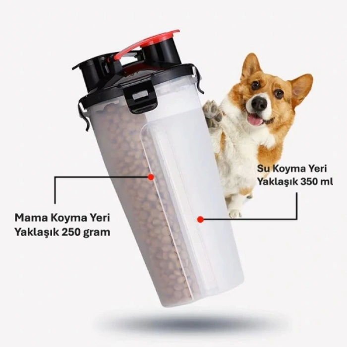 Evcil Hayvan Mama ve Su Taşıma Seti