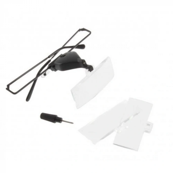 Gözlük Modeli  1.5x,2.5x,3.5x 3 Adet Lensi Gözlük Büyüteç