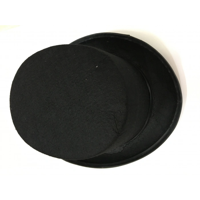 Yetişkinler İçin Siyah Renk Ringmaster Sihirbaz Şapkası Fötr Şapka 15 Cm