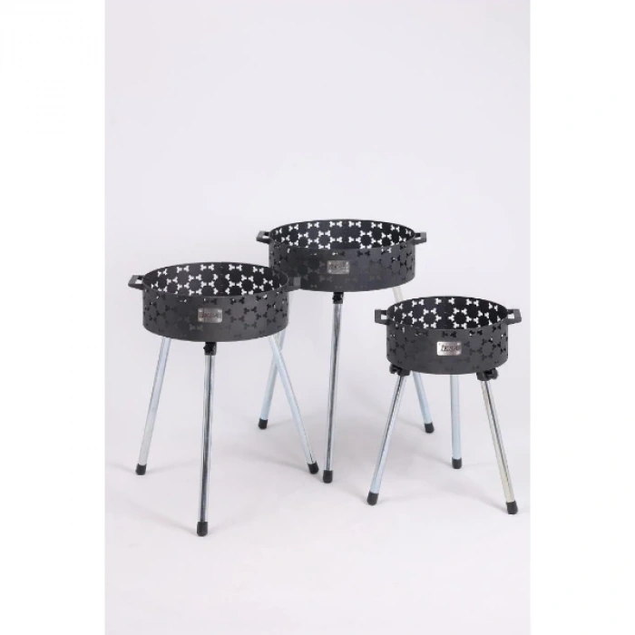 Katlanabilir Lüks Mangal No 3 Büyük Boy