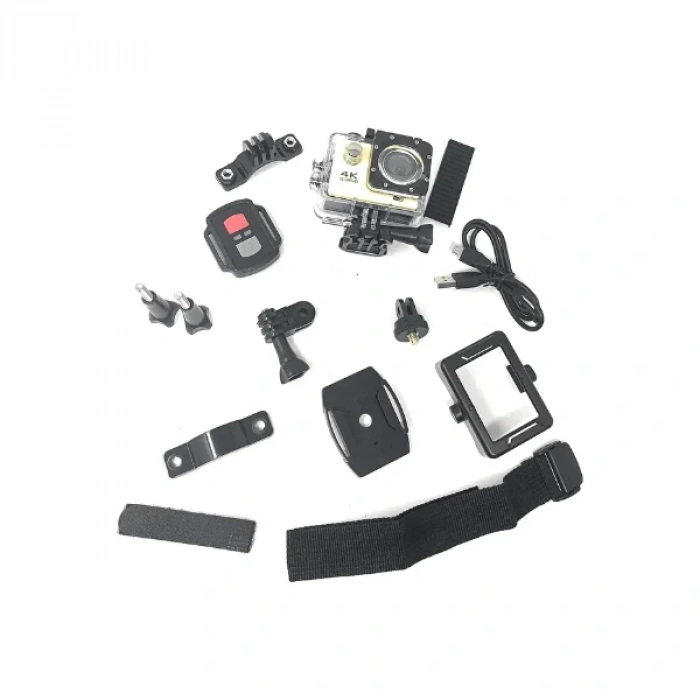 Kumandalı 4K Wi-Fi Aksiyon Kamerası