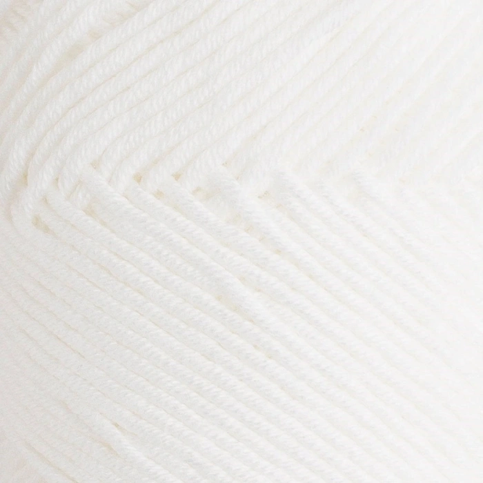 La Mia Baby Cotton Beyaz El Örgü İpi - L001 - 33628