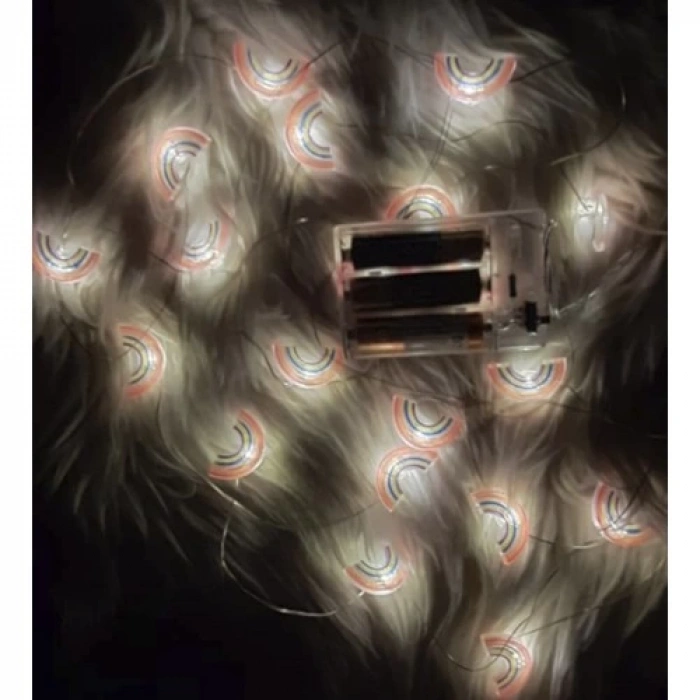 Led Işıklı Gökkuşağı Dekoratif İp