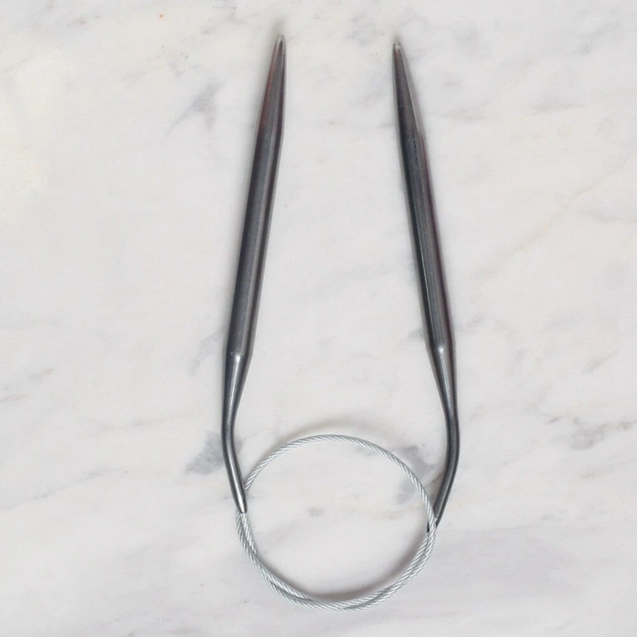 LOREN CRAFTS 7 MM ÇELİK MİSİNALI ŞİŞ  40 CM