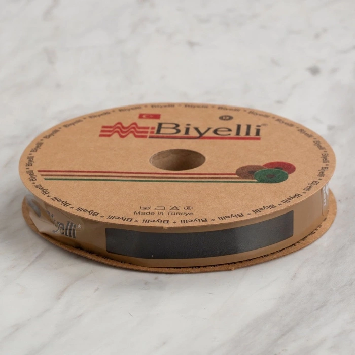 Loren Pamuk Siyah Katlı Biye - 12