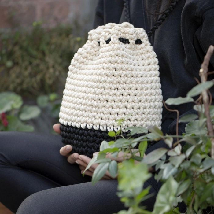 Loren XL Makrome Mint Yeşili El Örgü İpi - R058 - 33708