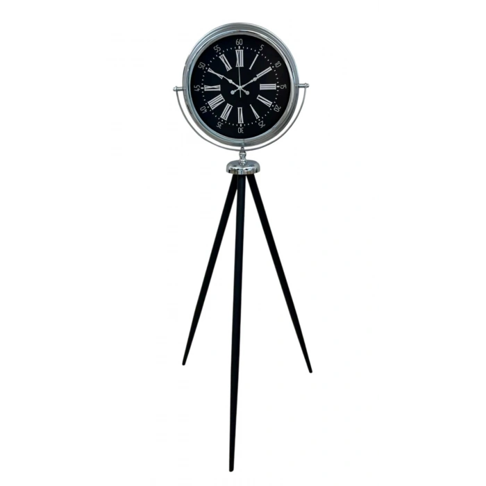 Majestic Krom Tripod Ayaklı Saat