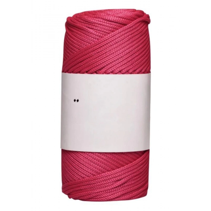 Makrome İpi 3mm Polyester  Fuşya
