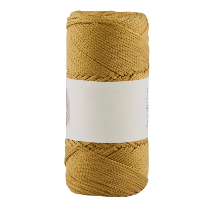 Makrome İpi 3mm Polyester Hardal