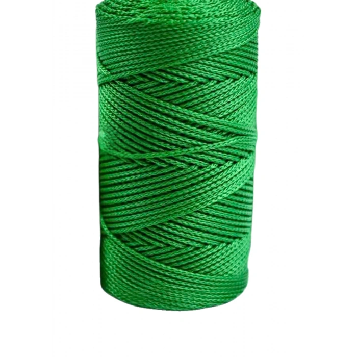 Makrome İpi 3mm Polyester Koyu Yeşil