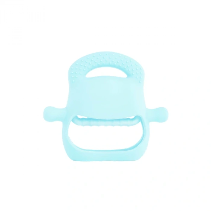 Mavi Bebek Silikon Diş Kaşıyıcı