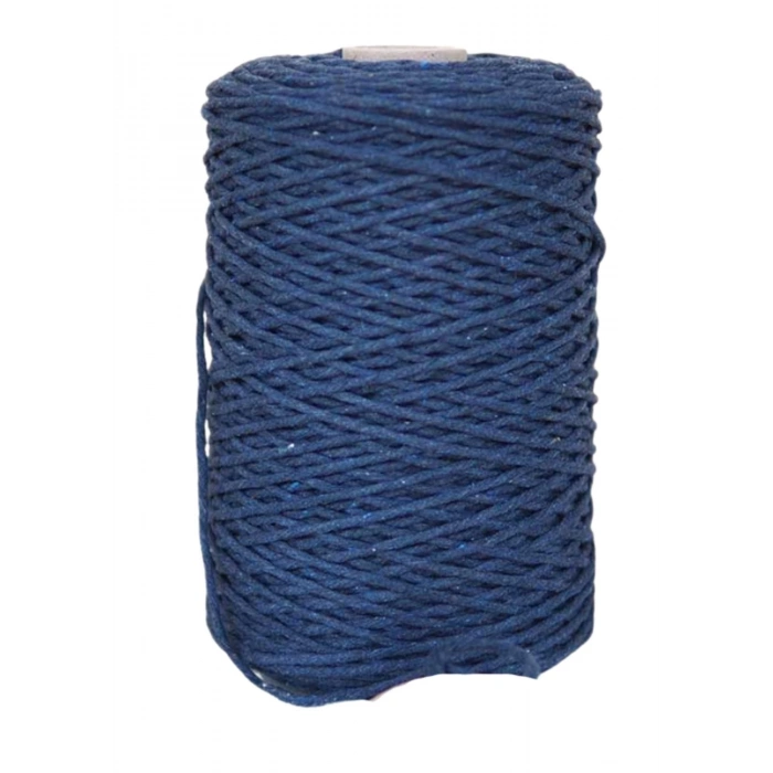 Pamuk Makrome 2 mm İndigo