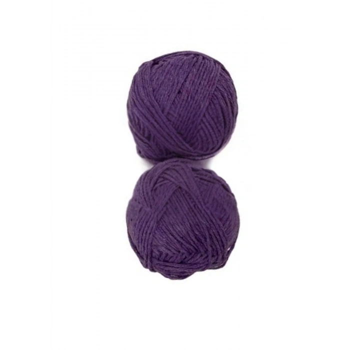 Pamuk Makrome 2 mm Mürdüm