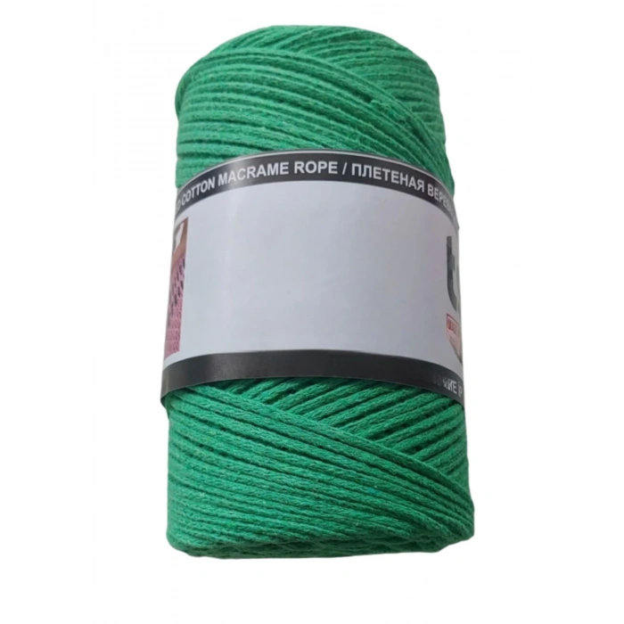 Pamuk Makrome 2 mm Yeşil