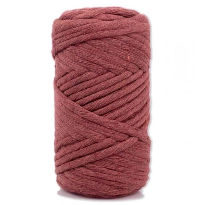Pamuk Makrome 4 mm İp Kiremit