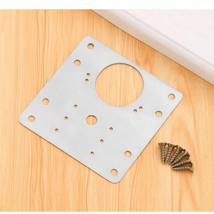 Paslanmaz Çelik Menteşe Onarım Plakası