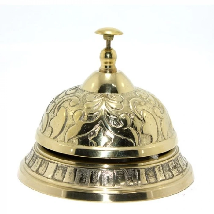 Pirinç Resepsiyon Çanı Model 1