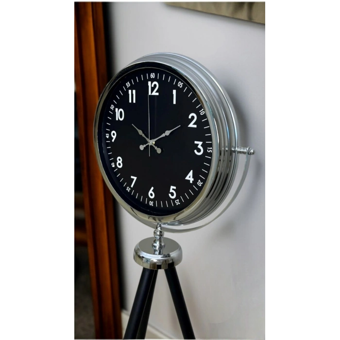 Prestige Krom Tripod Ayaklı Saat