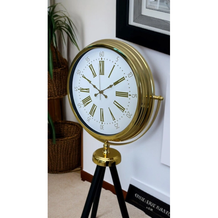Pure Gold Tripod Ayaklı Saat