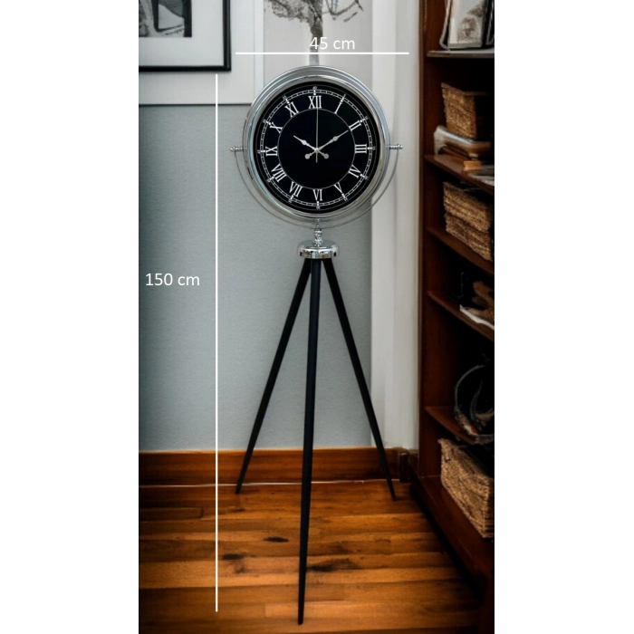 Regal Krom Tripod Ayaklı Saat