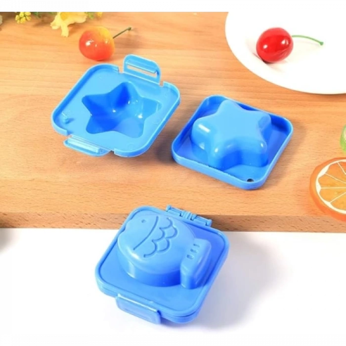 Suşi Ve Haşlanmış Yumurta Kalıbı 3 Adet