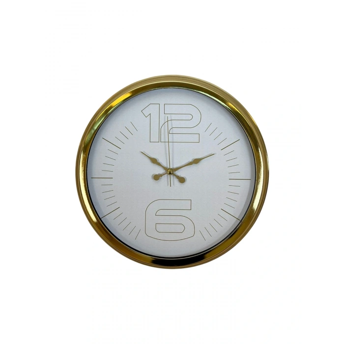 Zentime 40 Cm Gold Lüks Duvar Saati