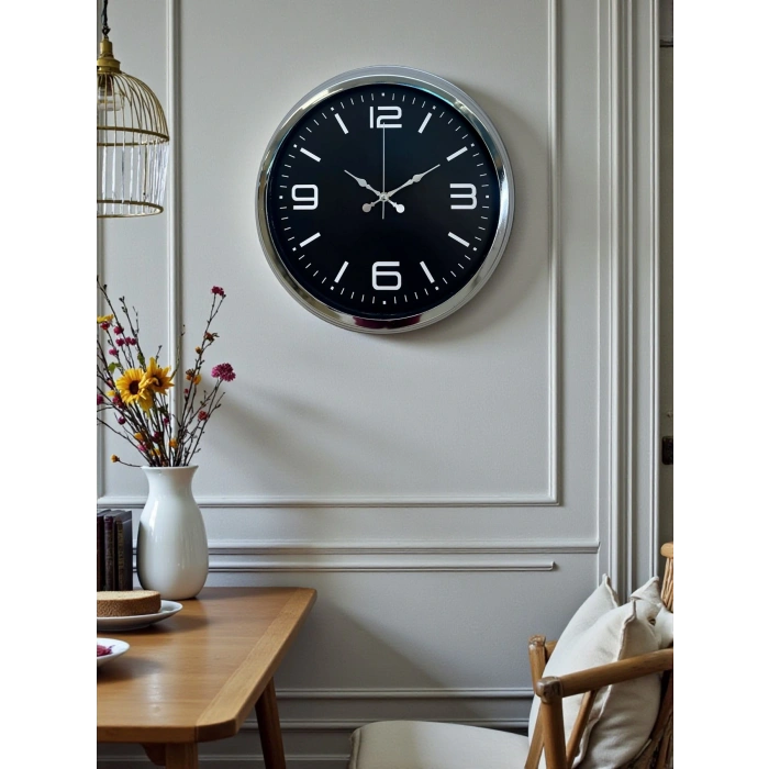 Zentime Elegance 40 Cm Metal Büyük Rakamlı Modern Tasarım