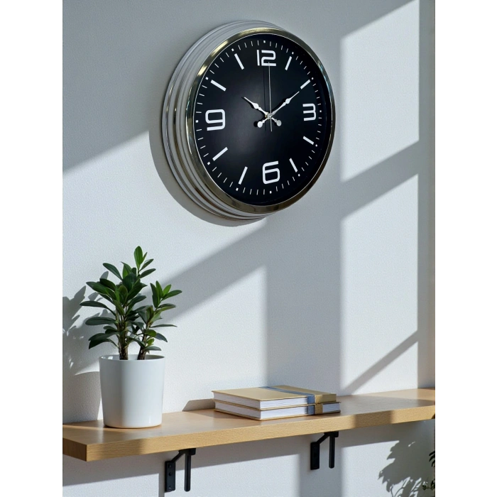 Zentime Elegance 40 Cm Metal Büyük Rakamlı Modern Tasarım